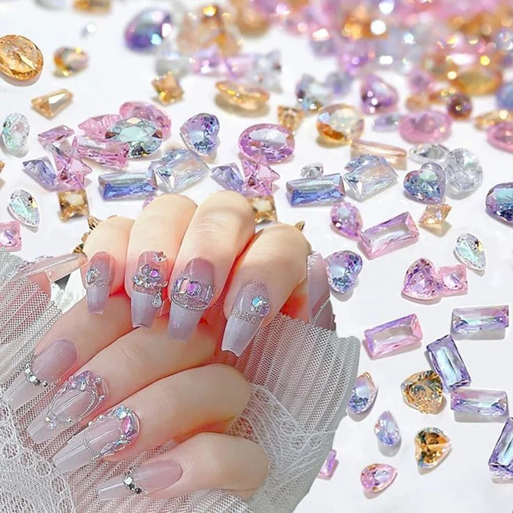 ShimmerSoul Dazzling Zircon Nail Art Rhinestone Mini thumbnail 4