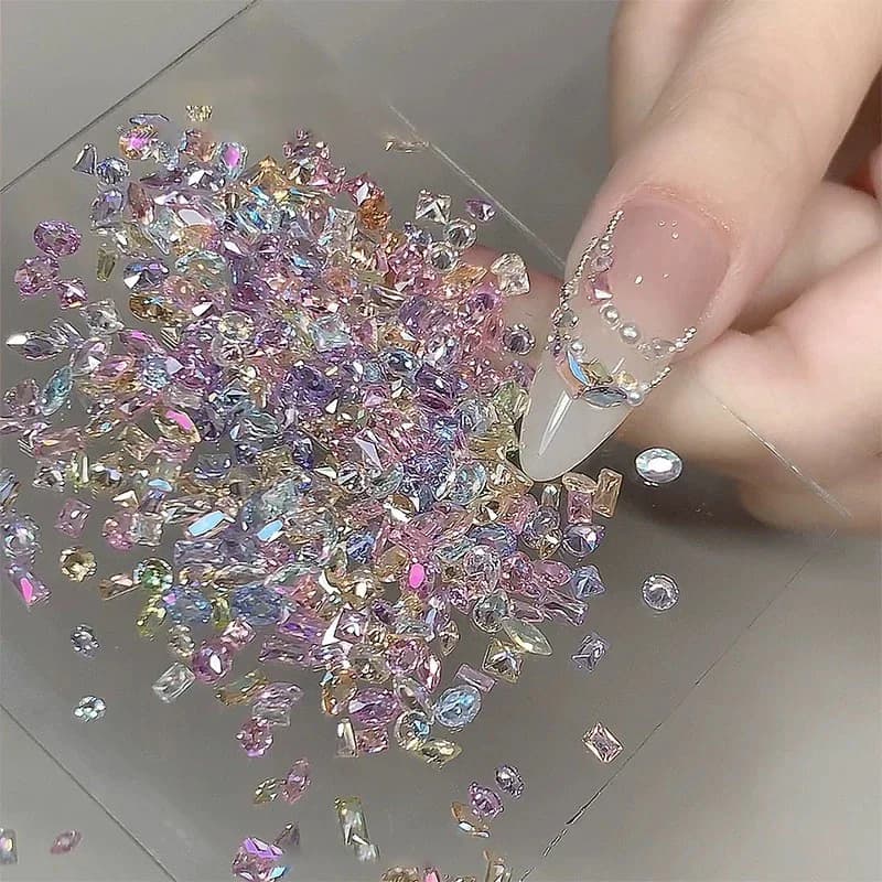 ShimmerSoul Dazzling Zircon Nail Art Rhinestone Mini - Image 1
